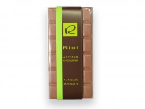 Tablette Chocolat lactée TANARIVA 33% - confiserieriol.com