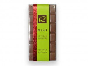 Tablette Chocolat lactée CARAMELIA 36 % - confiserieriol.com