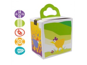Box pâques jardin chocolat